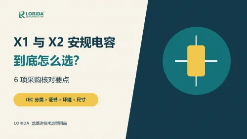 X1与X2安规电容怎么选？6项采购核对要点