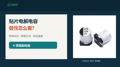 贴片电解电容极性怎么看？6项装配检查