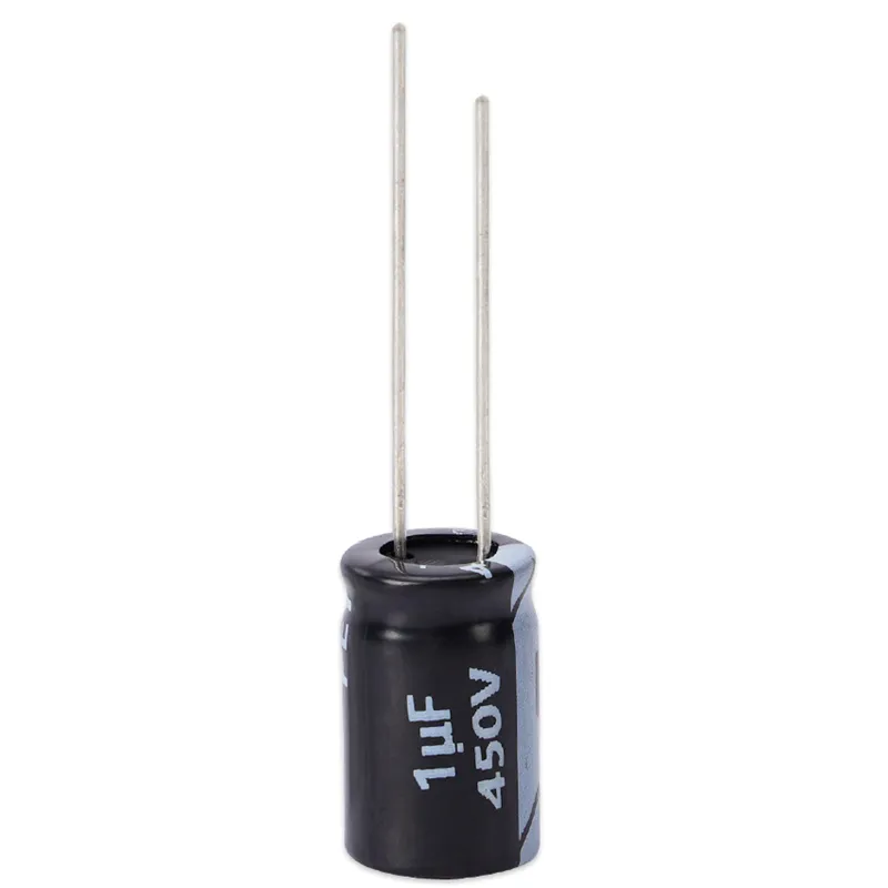 1UF 450V LORIDA插件铝电解电容器现货引线电解电容