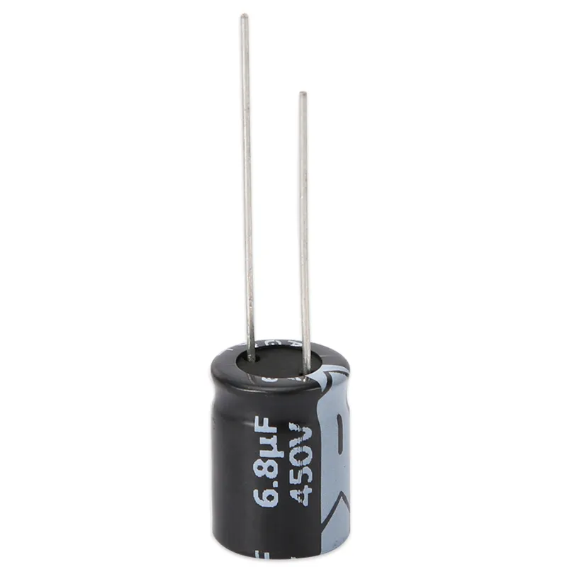 6.8UF 450V LORIDA插件铝电解电容引线电容现货正品