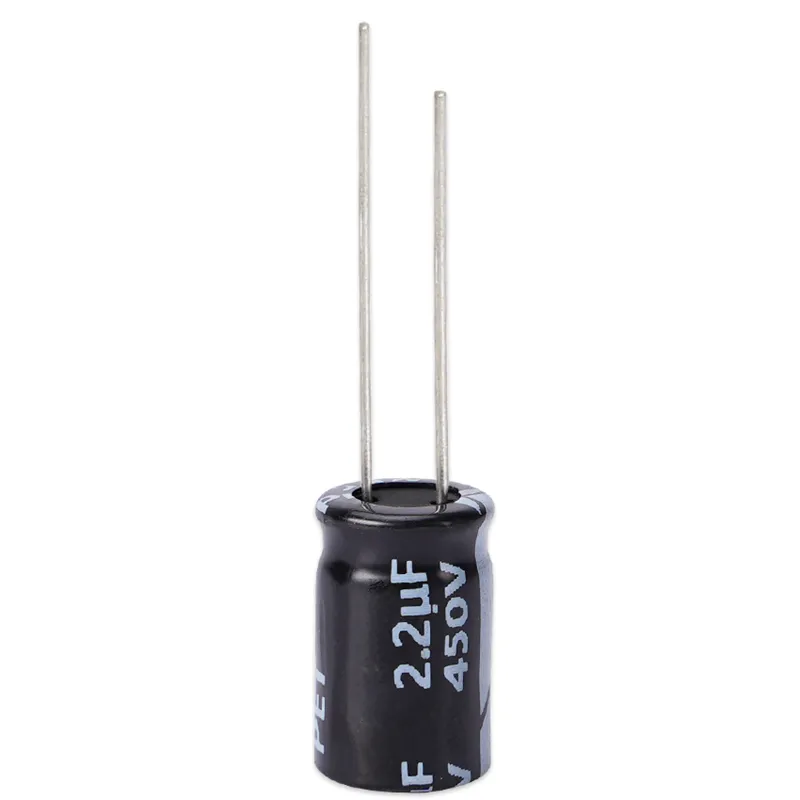 2.2UF 450V LORIDA插件铝电解电容器 引线电解电容现货