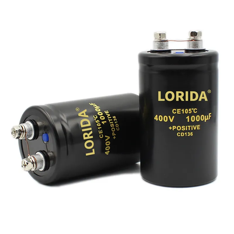 1000UF 400V 螺丝脚电解电容器现货螺栓型电容器
