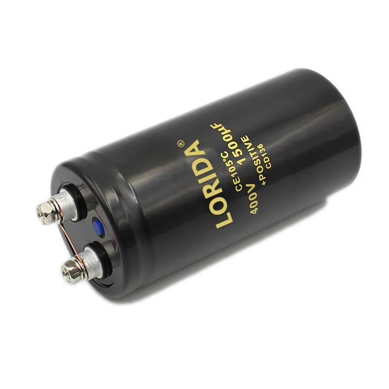 1500UF 400V 螺栓型电解电容器现货螺丝脚电容