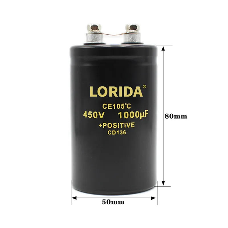 1000UF 450V 螺丝脚电解电容器现货螺栓型电容