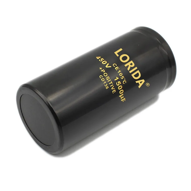 1500UF 450V LORIDA螺栓脚电解电容器现货供应螺丝脚铝电解电容器