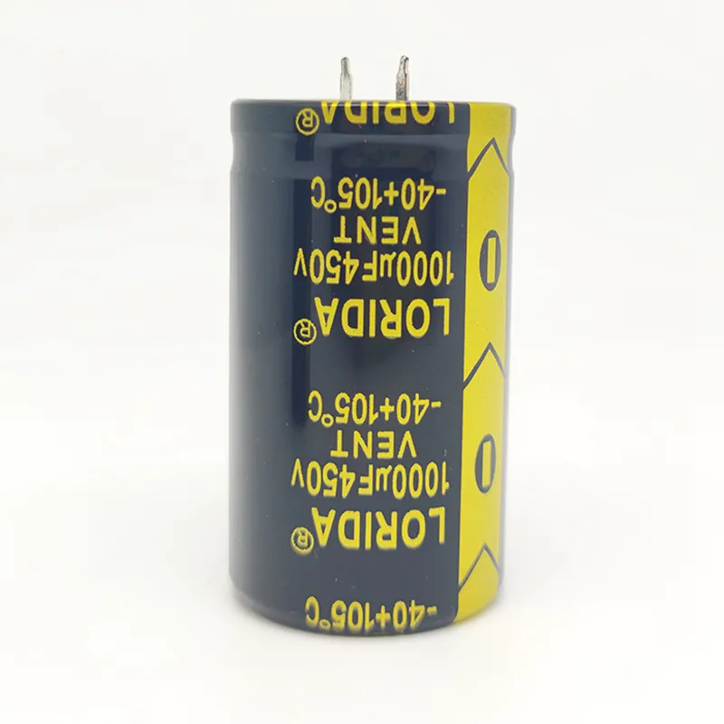 1000UF 450V 35*60mm 牛角电解电容器电源电焊机逆变器牛角电容
