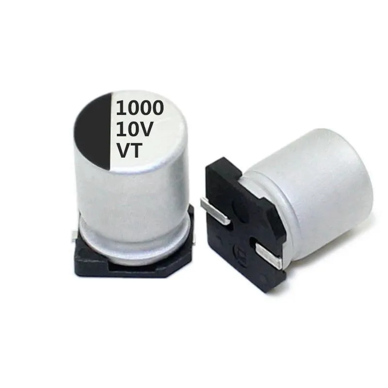 1000UF 10V 8*10.5mm SMD 贴片电解电容器