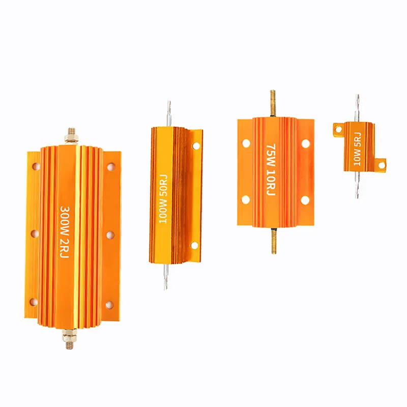 10W RX24 黄金铝壳电阻器