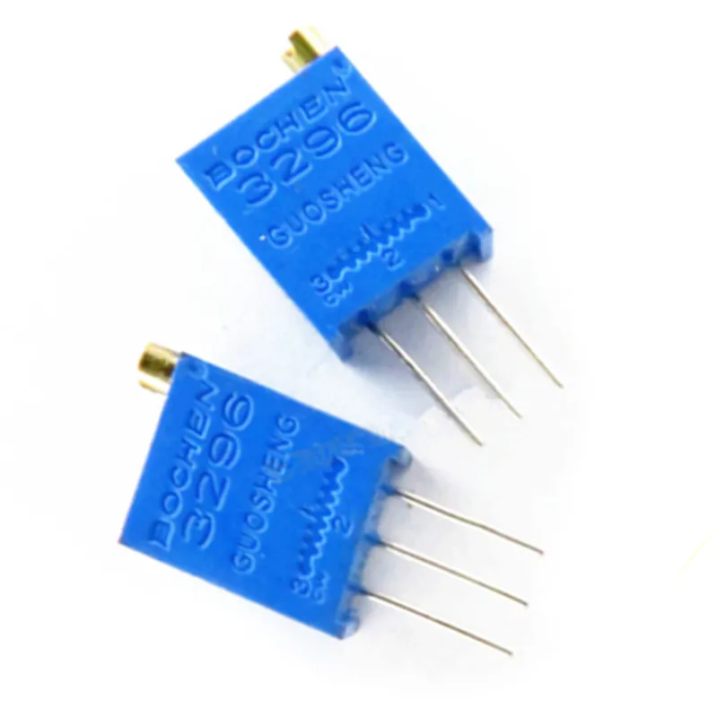 3296W 可调电阻器3296W-100/200/302项调式 多圈可调电阻精密电位器