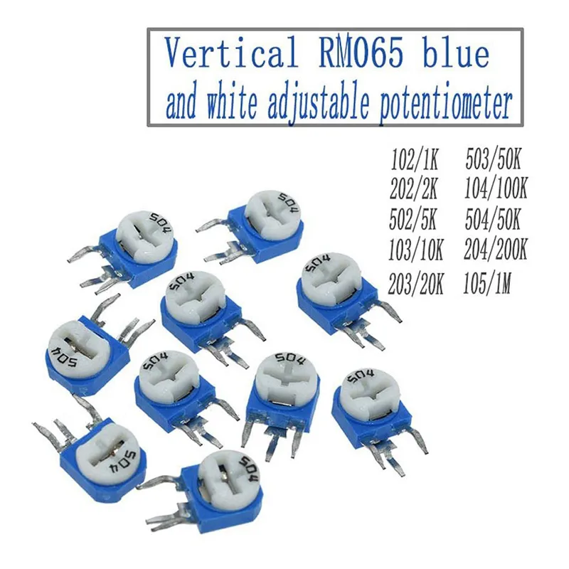 RM065 垂直可变电阻器/微调电位器