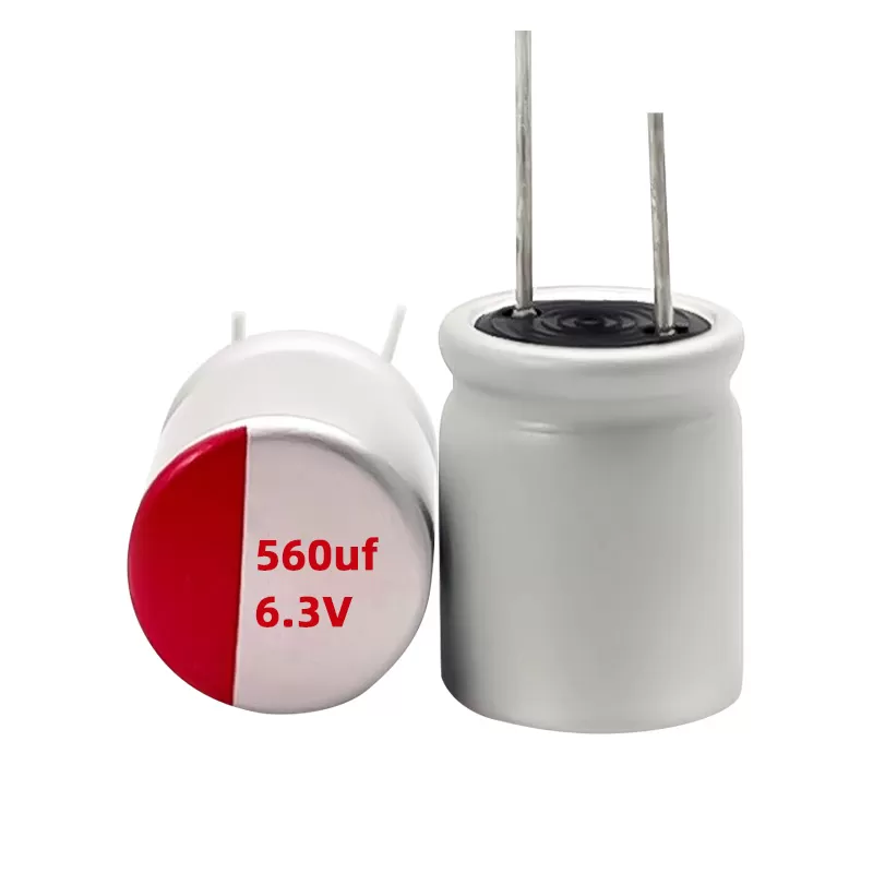 6.3V 560UF 5*11/6.3*8/8*9mm（1K/盘） -40°c-+105°c插件固态电容 电解电容器