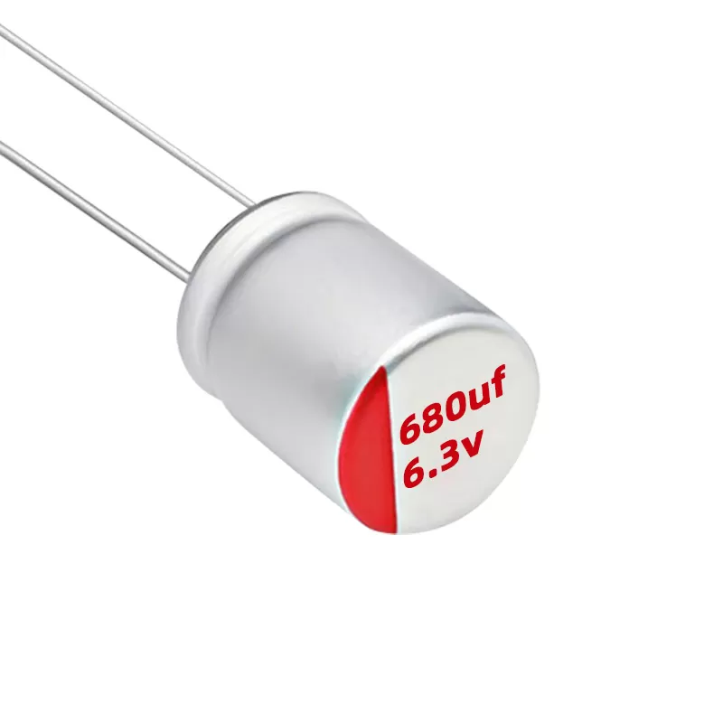 6.3V 680UF 6.3*8mm（1K/盘） -40°c-+105°c插件固态电容 电解电容器