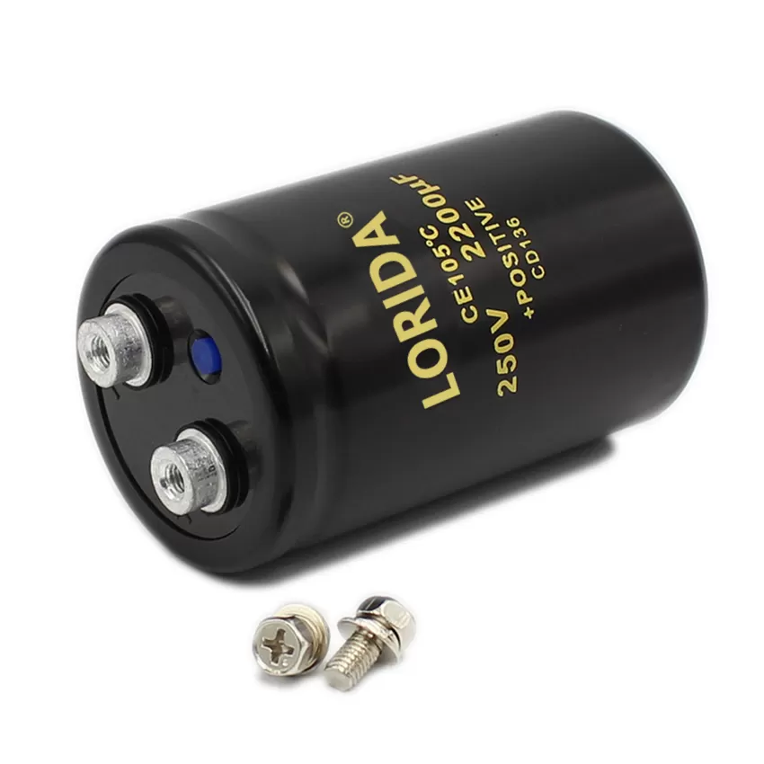 2200UF 250V 50*80mm 螺丝脚电解电容器现货螺栓型电容器