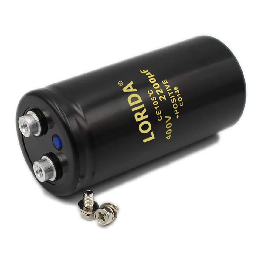 2200UF400V 50*105mm 螺丝脚电解电容器现货螺栓型电容器