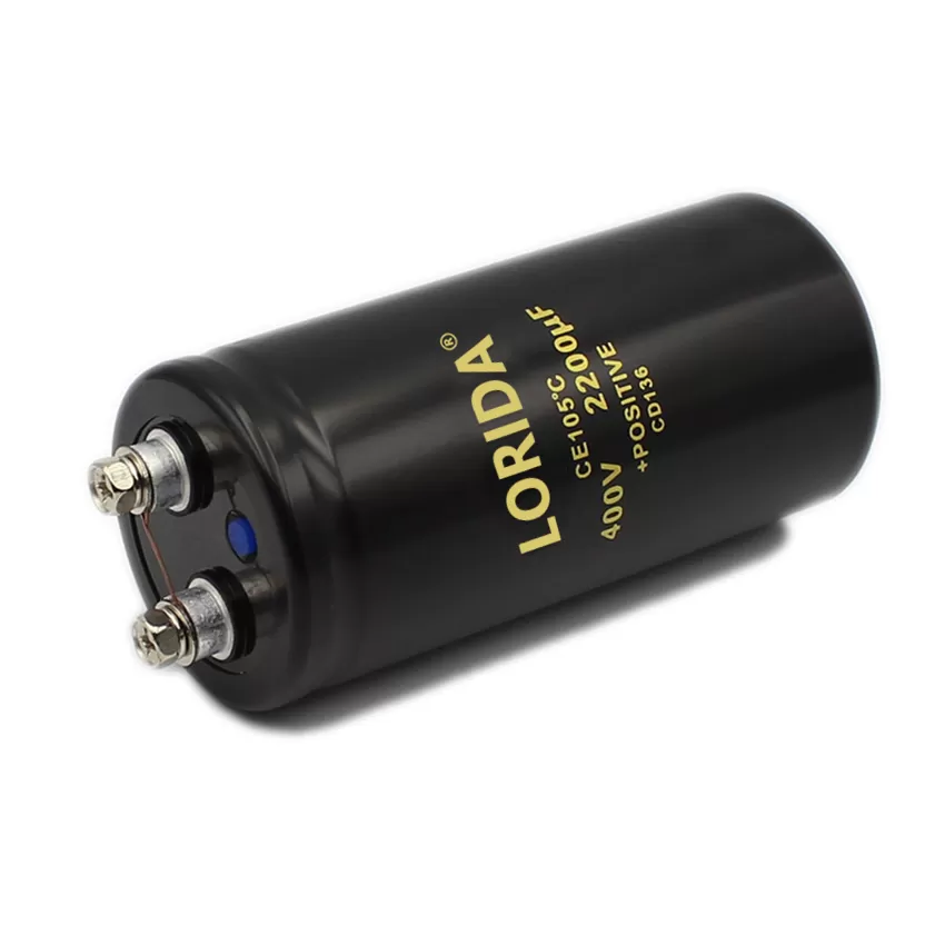 2200UF400V 50*105mm 螺丝脚电解电容器现货螺栓型电容器