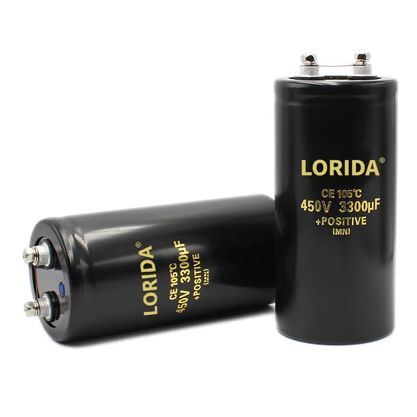 3300UF450V 63.5*130mm 螺丝脚电解电容器现货螺栓型电容器