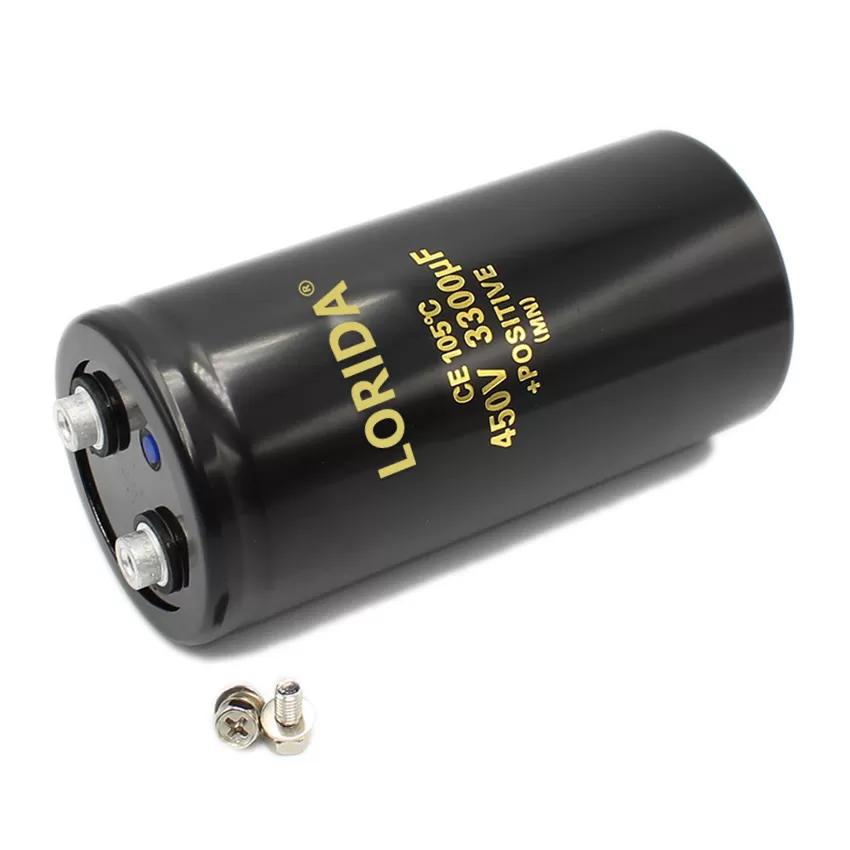 3300UF450V 63.5*130mm 螺丝脚电解电容器现货螺栓型电容器