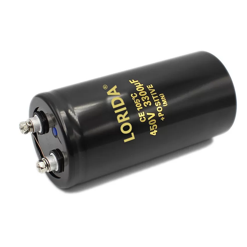 3300UF450V 63.5*130mm 螺丝脚电解电容器现货螺栓型电容器