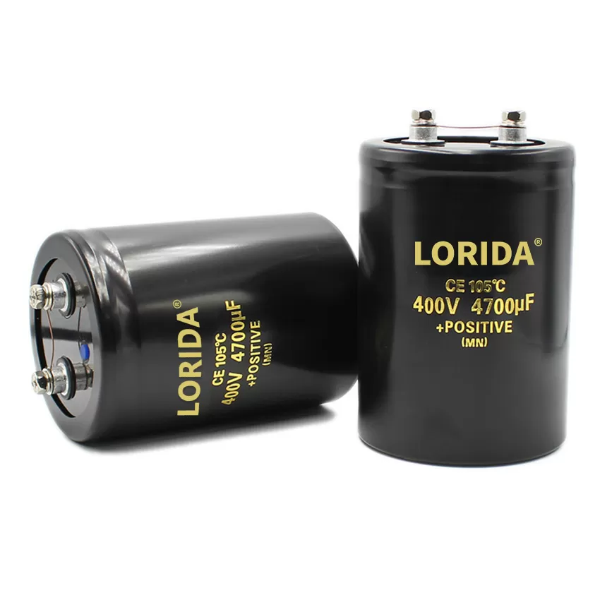 4700UF400V 76*105mm 螺丝脚电解电容器现货螺栓型电容器