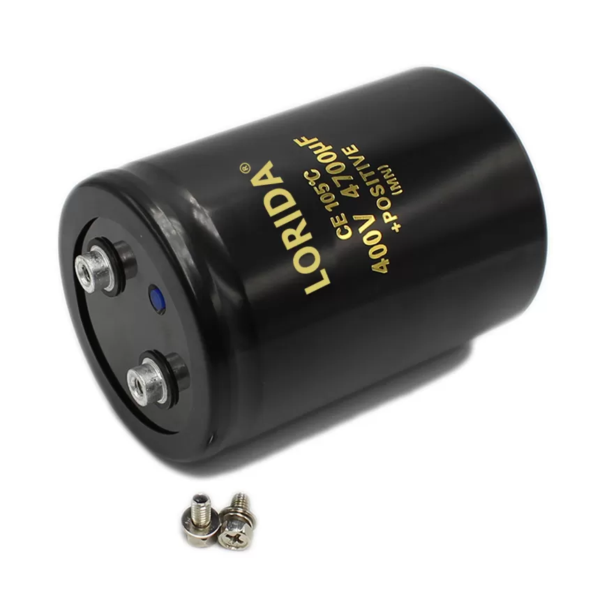 4700UF400V 76*105mm 螺丝脚电解电容器现货螺栓型电容器