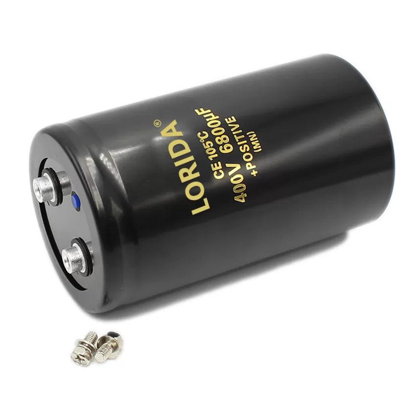 6800UF400V 76*130mm 螺丝脚电解电容器现货螺栓型电容器