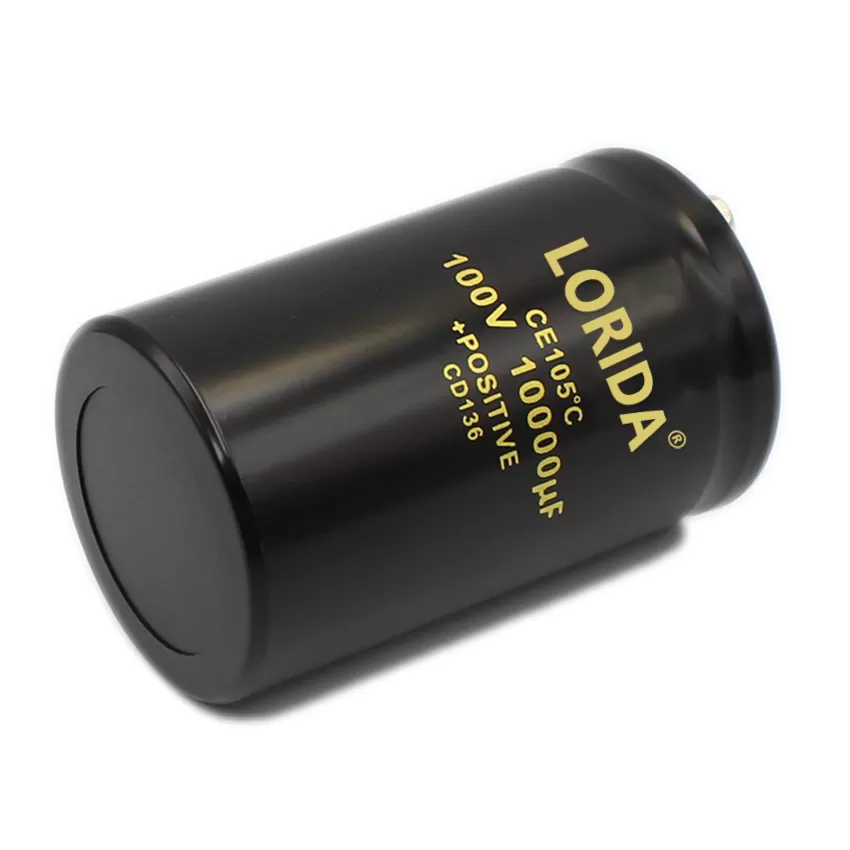 10000UF100V  50*80mm 螺丝脚电解电容器现货螺栓型电容器