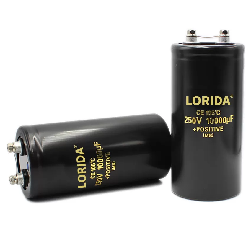 10000UF250V  63.5*130mm 螺丝脚电解电容器现货螺栓型电容器