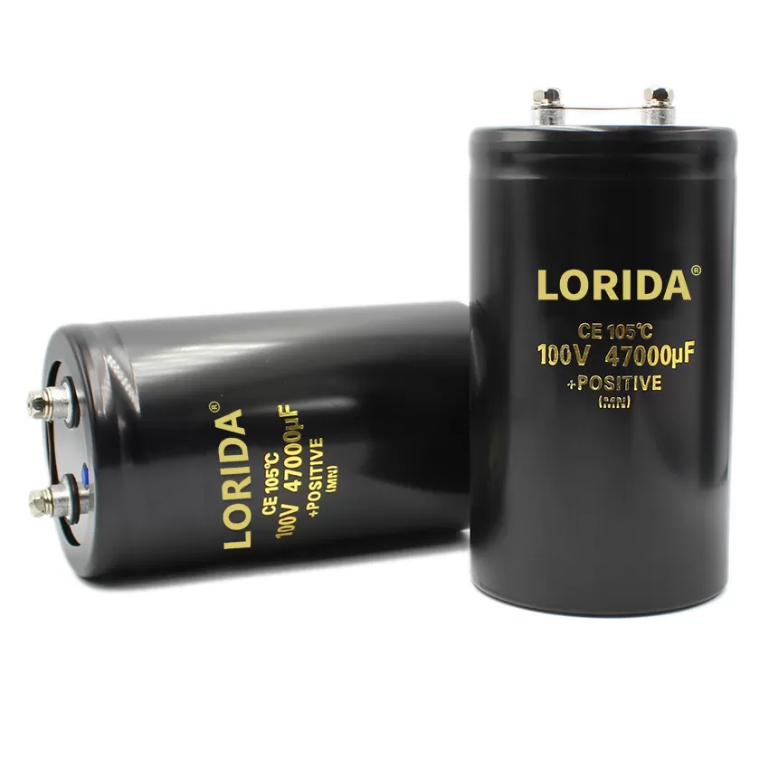 47000UF 100V 76*130mm 螺丝脚电解电容器现货螺栓型电容器
