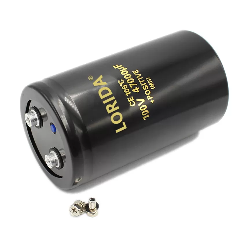 47000UF 100V 76*130mm 螺丝脚电解电容器现货螺栓型电容器