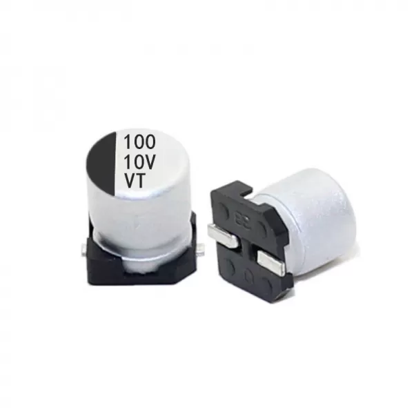 10v100uf 5x5.4 贴片电解电容 VT系列 高分子SMD电解电容器