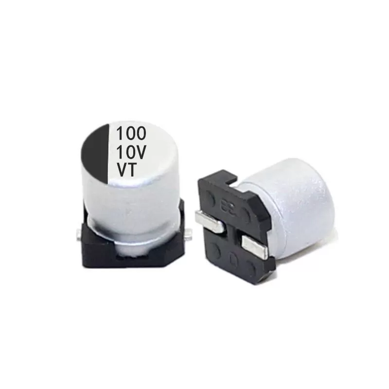 10v100uf 5x5.4 贴片电解电容 VT系列 高分子SMD电解电容器