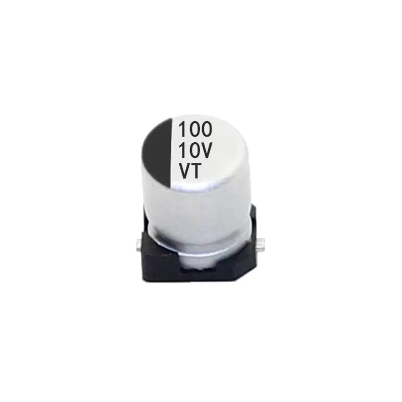 10v100uf 5x5.4 贴片电解电容 VT系列 高分子SMD电解电容器