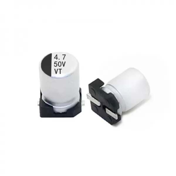 50v 4.7uf 4*5.4mm  贴片电解电容 VT系列 高分子SMD电解电容器