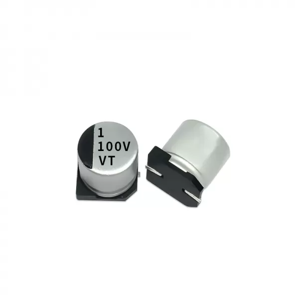100V1UF 4*5.4mm  贴片电解电容 VT系列 高分子SMD电解电容器
