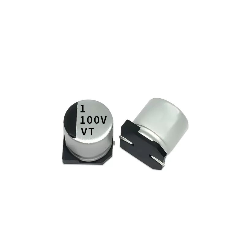 100V1UF 4*5.4mm  贴片电解电容 VT系列 高分子SMD电解电容器