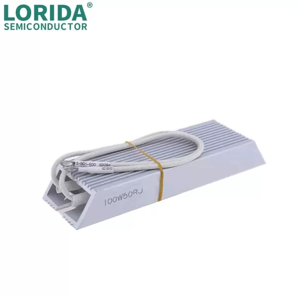 100W通用型梯形铝壳电阻 变频伺服制动通用 经济耐用