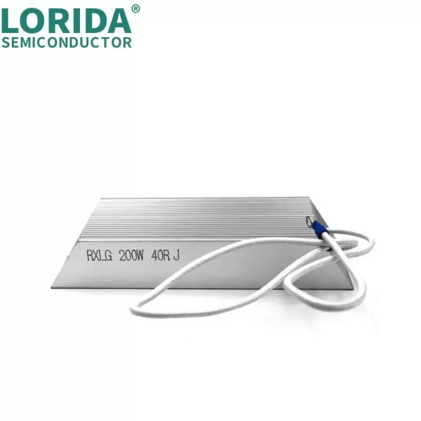 200W工业级梯形铝壳电阻 变频器专用制动电阻 重型设备刹车电阻